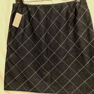 Vintage Ann Taylor mini skirt blue 8